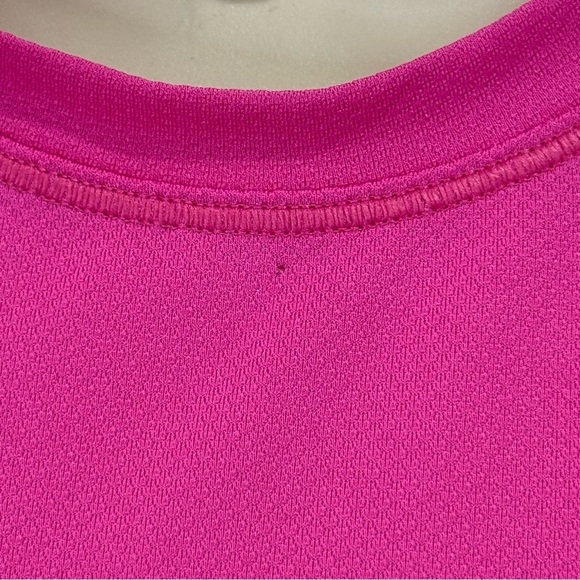 Lululemon High Neck Running And Training Tank Top Mesh Sonic Pink Size 4 - Picture 9 of 10